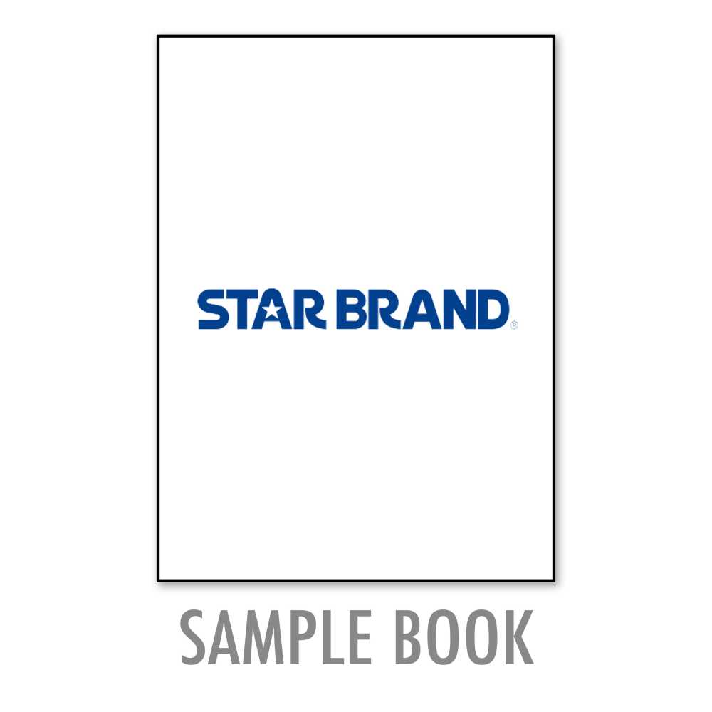 STARBRAND-SAMPLE4 STAR BRAND 卷拍攝綜合範本書[樣卡]