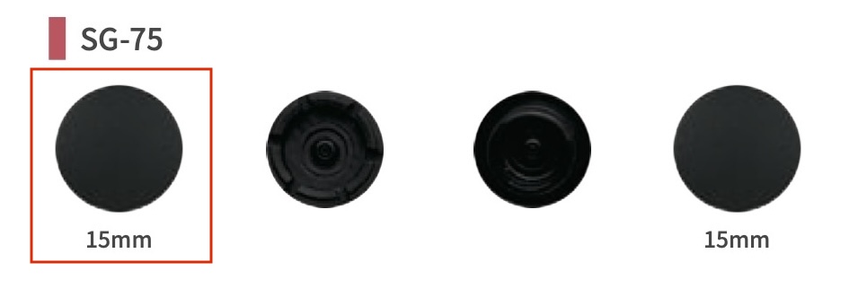 SG-75-A SUNGRIP SG75扣面[四合扣和氣眼扣] KAJITECH