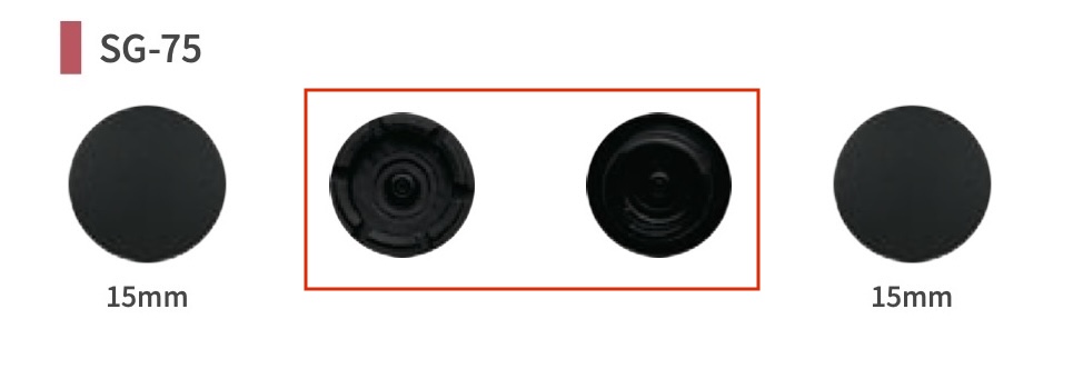 SG-75-B/C SUNGRIP SG75 彈簧/ 子扣[四合扣和氣眼扣] KAJITECH
