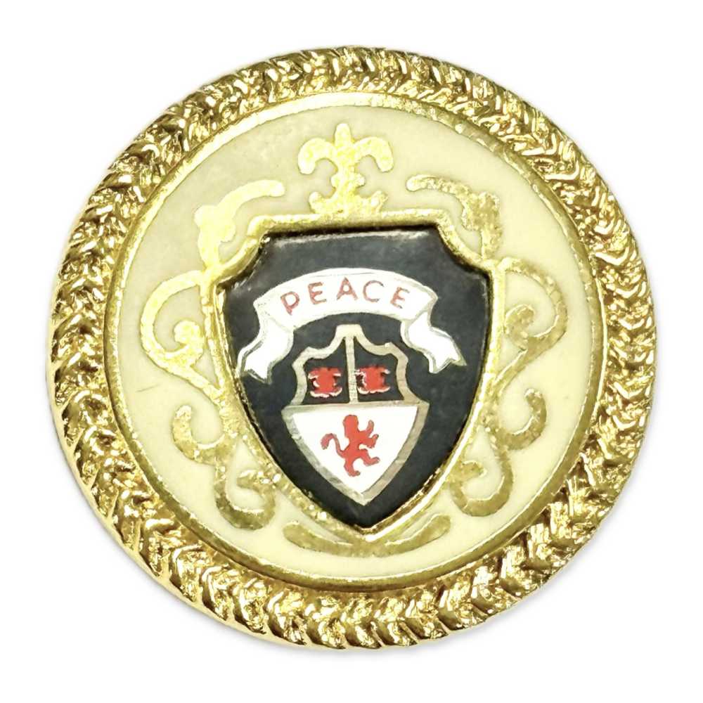 EX164 日本製造的西裝和夾克用金色金屬紐帶[羈扣]