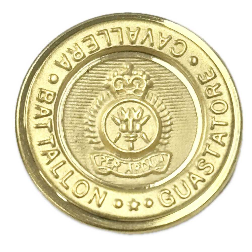 EX190 日本製造的西裝和夾克用金色金屬紐帶[羈扣]