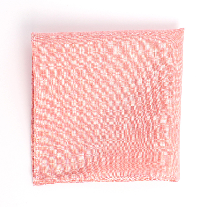 HCF-05 HARISSONS 亞麻方巾粉色[正裝配飾] 山本（EXCY）