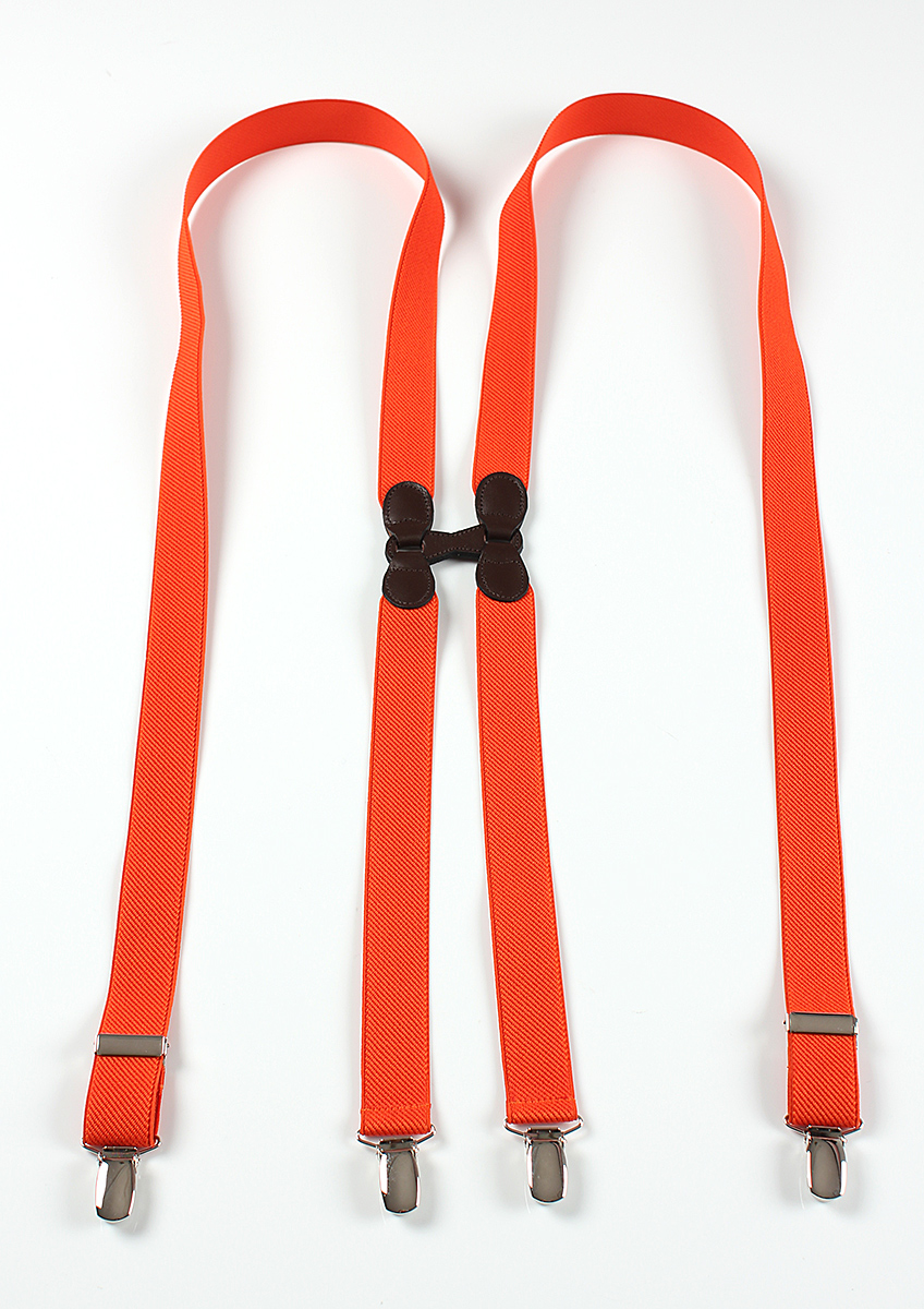 VAR-87 BRETELLE & BRACES 橙色H型吊帶[正裝配件] Bretelle & Braces