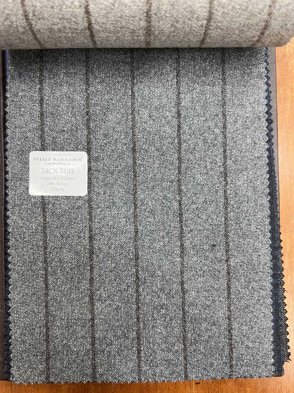 54CN5193 CANONICO 3 PLY 薩克森 灰色[面料] 佳能