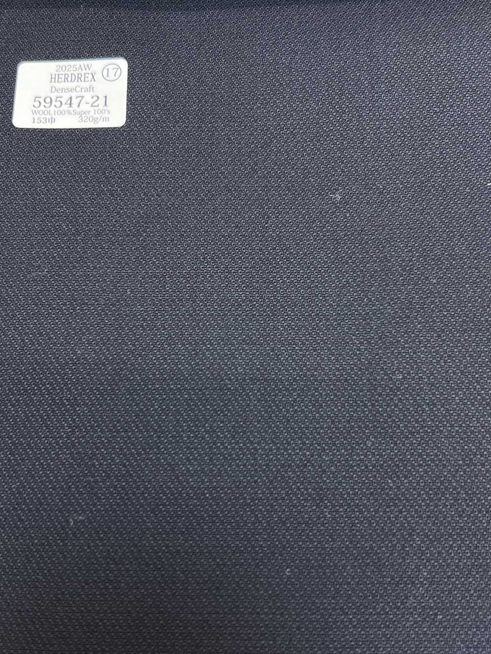 59547-21 25AW HERDREX [Dense Craft] 密集工藝海軍藍[布料] 國島株式會社