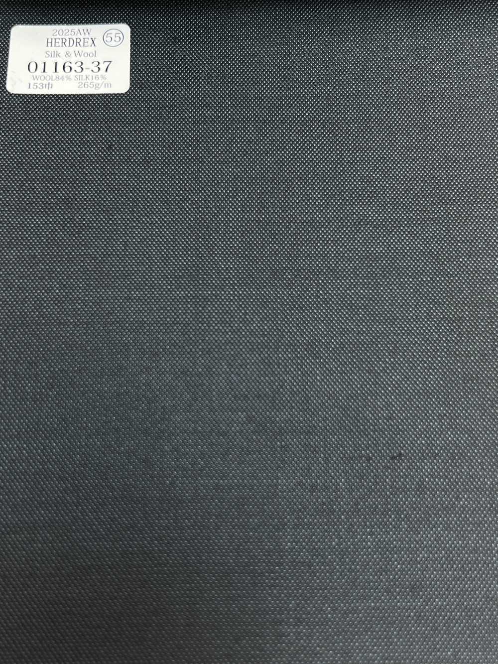 01163-37 25AW HERDREX [Silk & Wool]絲質羊毛純色[布料] 國島株式會社