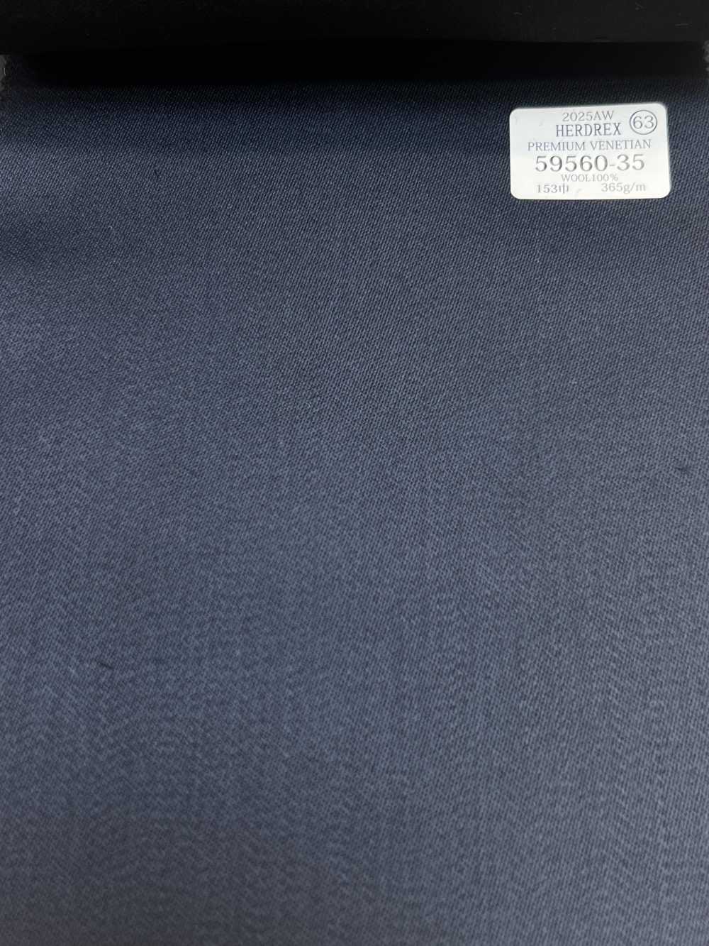 59560-35 25AW HERDREX [PREMIUM VENETIAN] 高級威尼斯藍色純色[布料] 國島株式會社