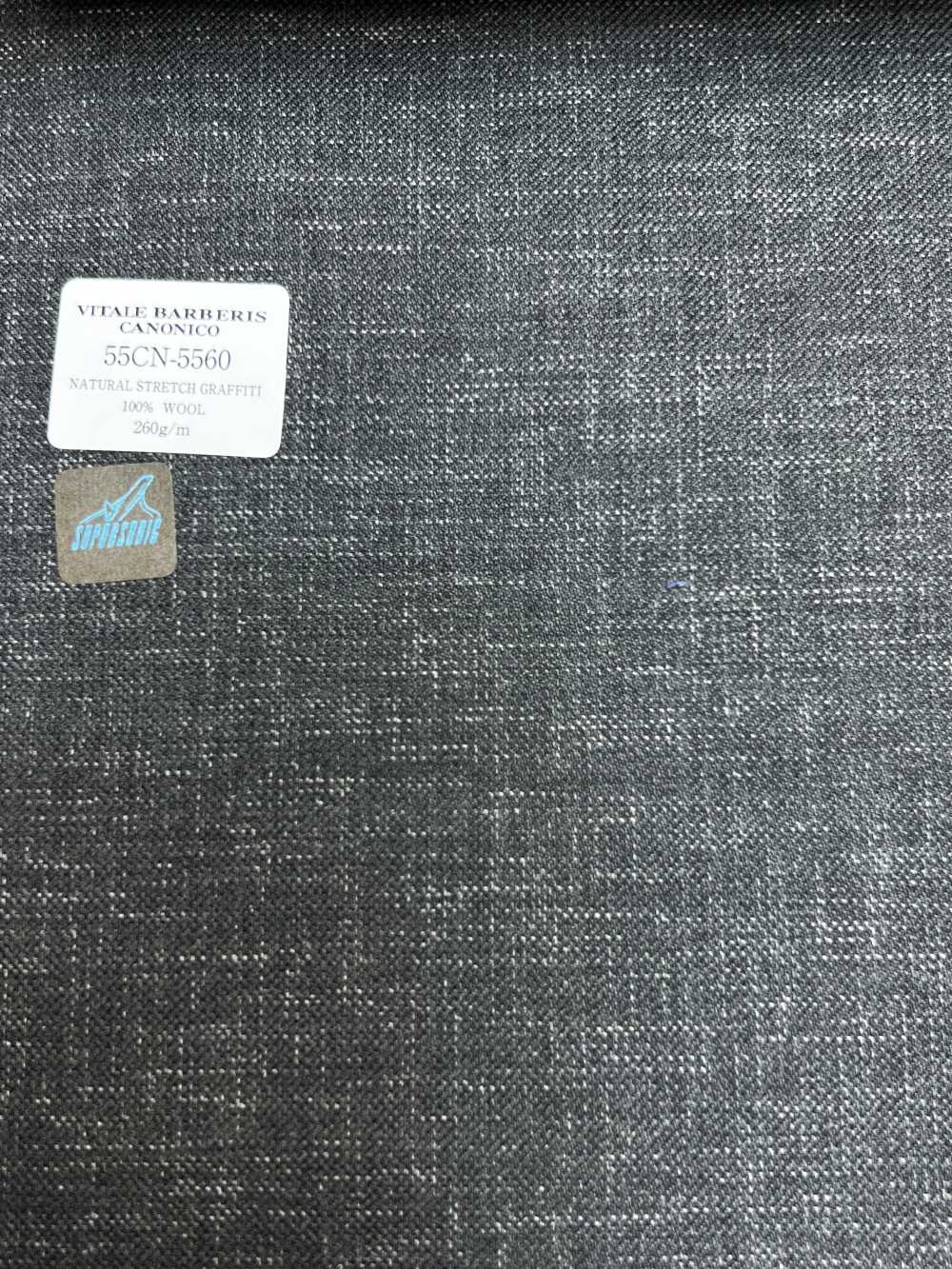 55CN5560 CANONICO 自然彈性塗鴉橄欖色混色[布料] 佳能