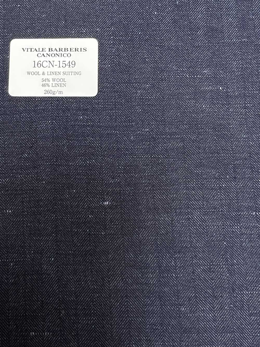 16CN1549 26SS VBC Vitale Barberis Canonico 羊毛與亞麻西裝[布料] 佳能