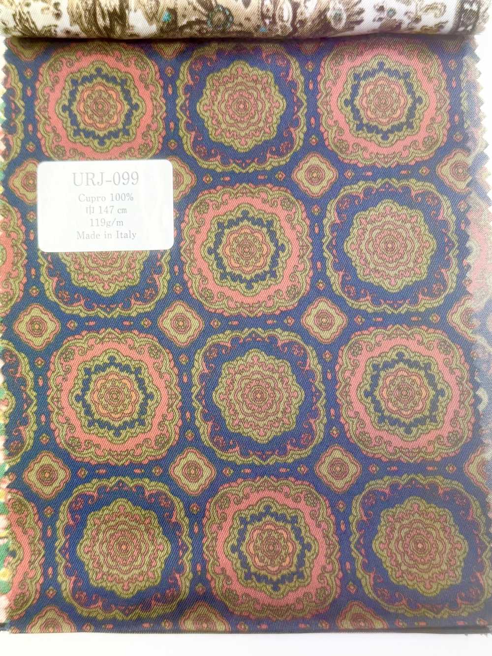 URJ-099 義大利製，100%銅氨里料花卉圖案[裡料] TCS