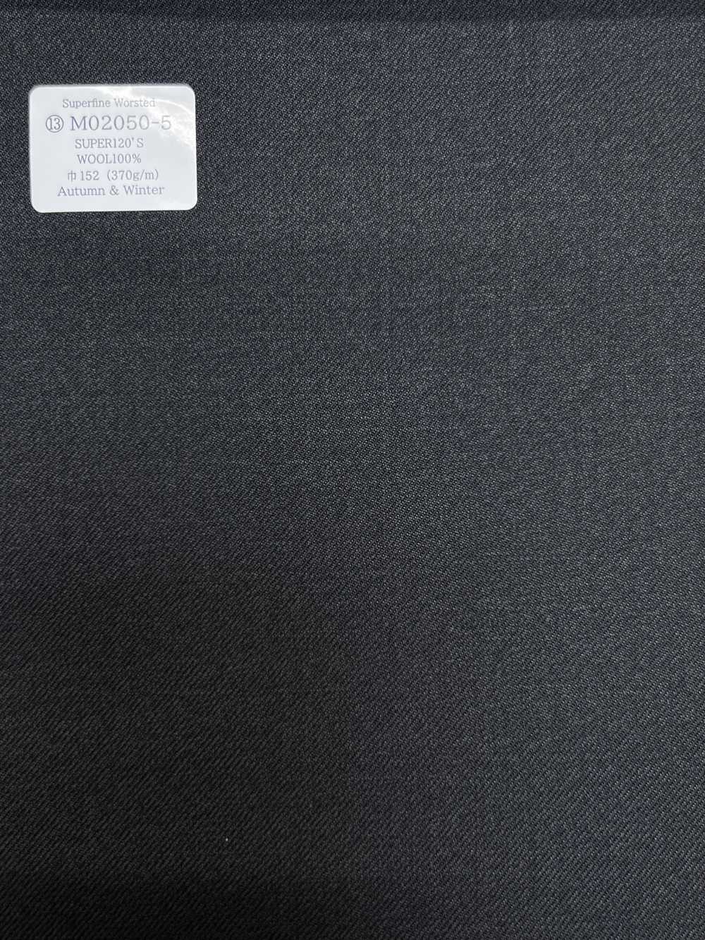 M02050-5 KUNISHIMA1850 獨家系列【超細精紡】炭灰色純色[布料] 國島株式會社