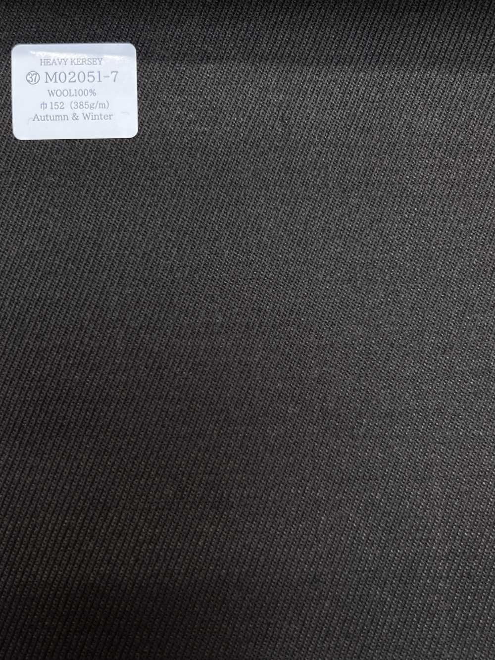 M02051-7 KUNISHIMA1850 獨家系列 【重磅粗呢衫】 棕色純色[布料] 國島株式會社