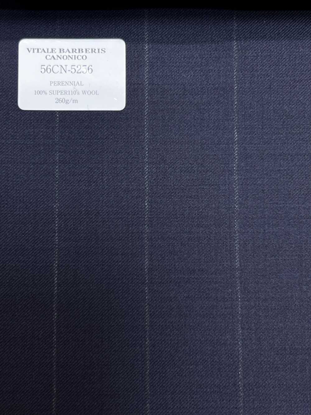 56CN5256 CANONICO(卡諾尼科) PERENNIAL-CLASSICS 深藏青條紋[布料] 佳能