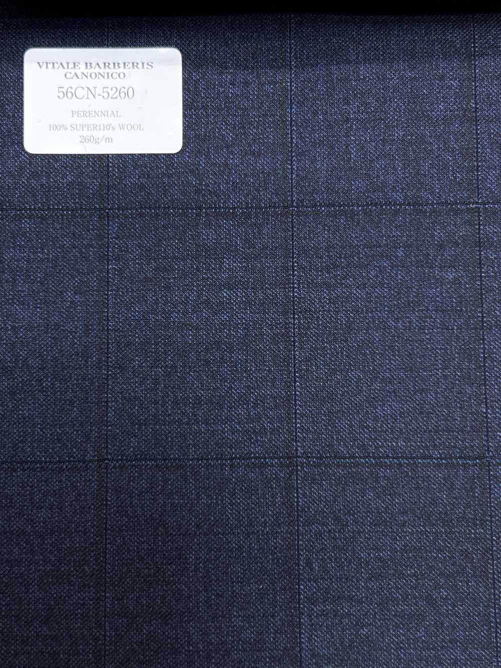 56CN5260 CANONICO(卡諾尼科) PERENNIAL-CLASSICS 海軍藍 窗格紋[布料] 佳能
