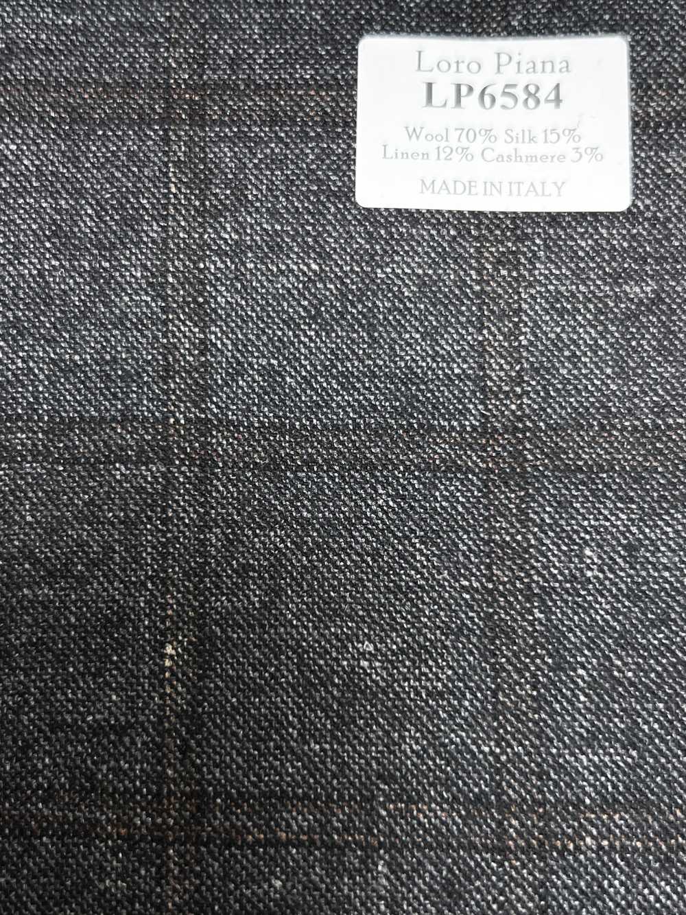 LP6584 Loro Piana 灰色 格紋[布料] 細井商事株式會社