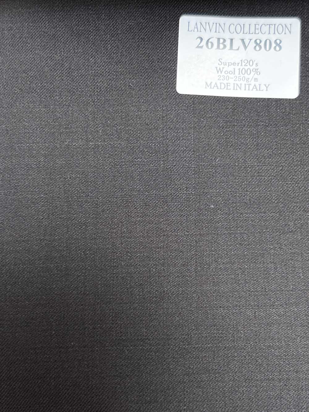 26BLV808 LANVIN COLLECTION Super120's 棕色 純色[布料] 細井商事株式會社
