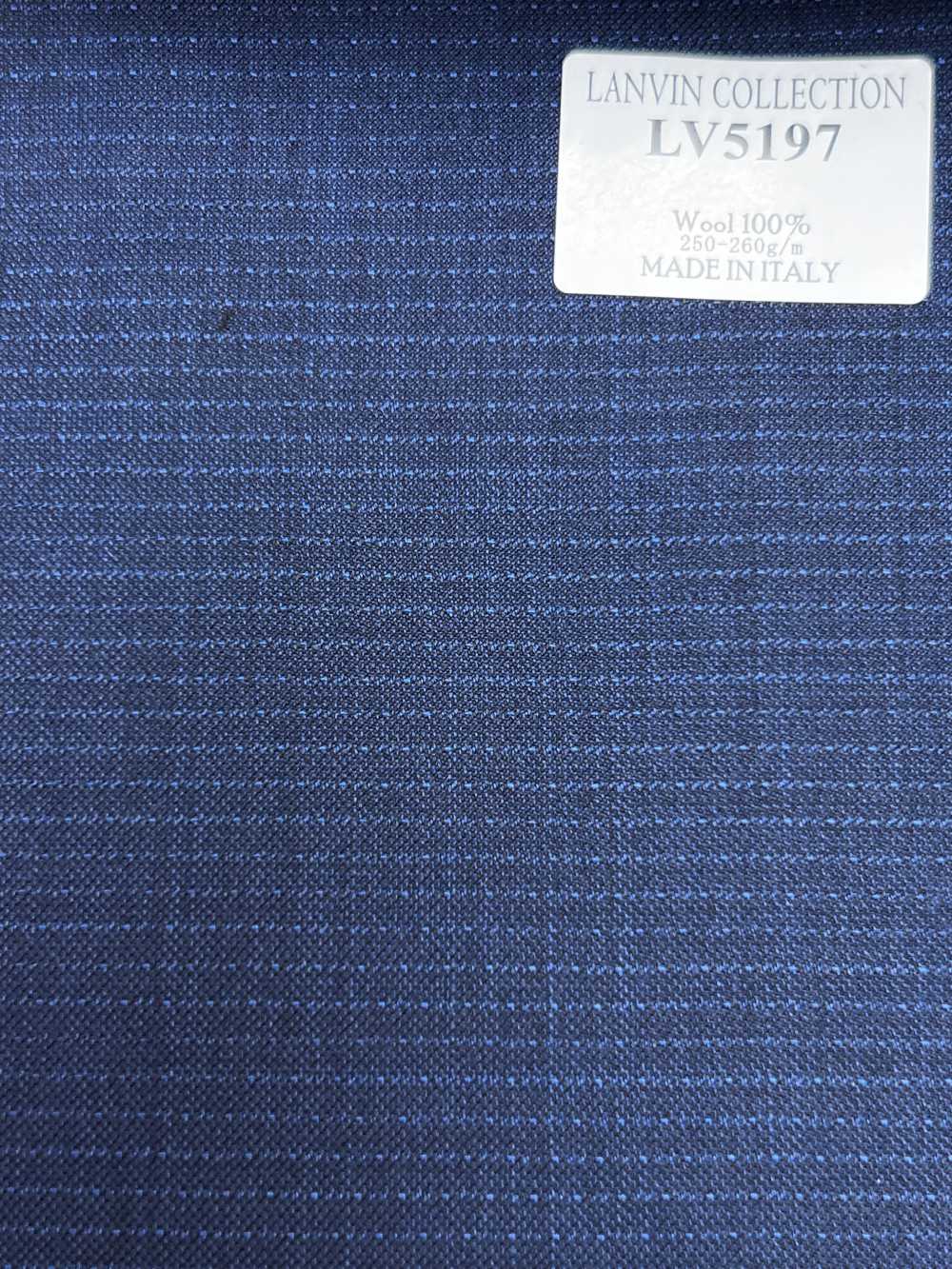 LV5197 LANVIN COLLECTION 海軍藍 橫條紋[布料] 細井商事株式會社