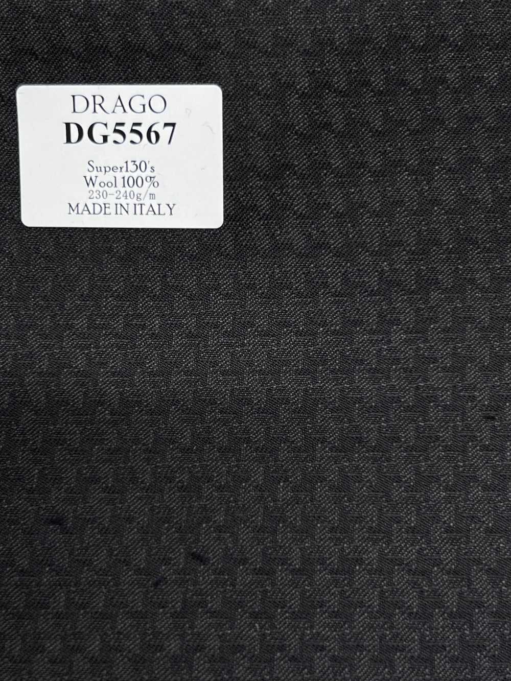 DG5567 DRAGO Super130's 深藏青 千鳥格[布料] 細井商事株式會社