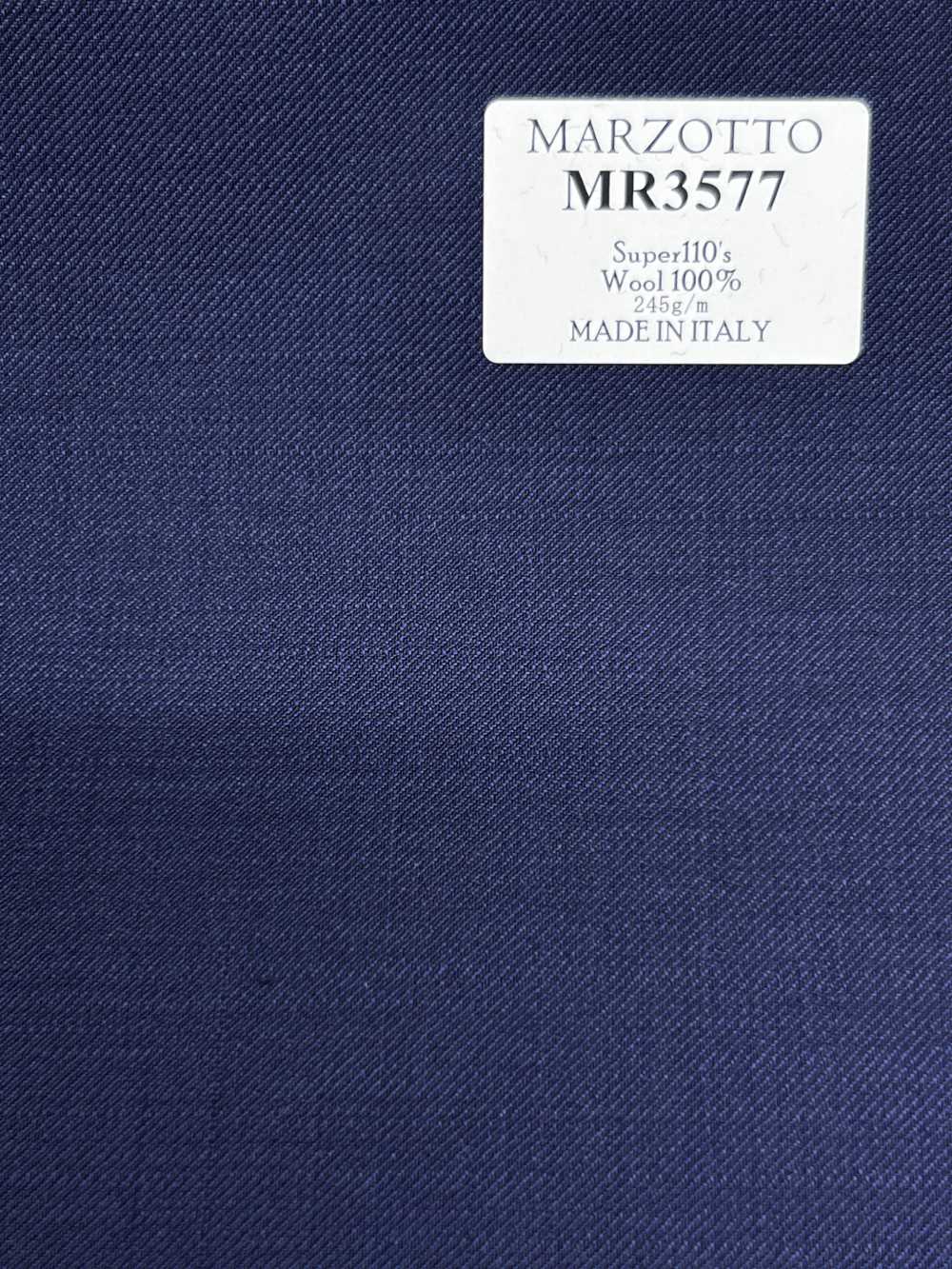 MR3577 MARZOTTO Super110's 藍色 純色[布料] 細井商事株式會社