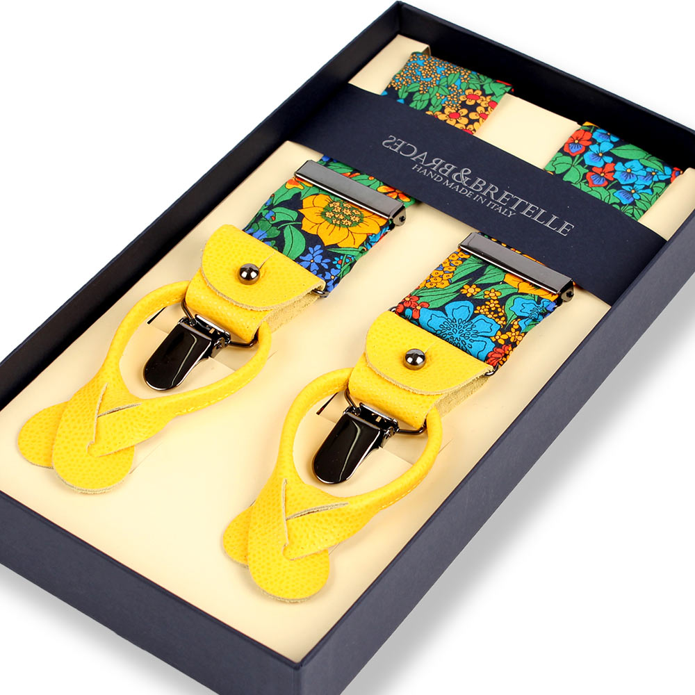 VAR-L3 BRETELLE & BRACES吊帶Liberty Print Chiara[正裝配件] Bretelle & Braces