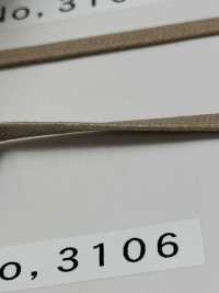 3105 棉蠟扁繩子（低抽繩）[緞帶、帶、繩子] ROSE BRAND(丸進) 更多照片