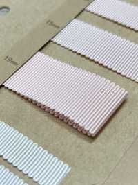 6942 由再生材料製成的聚酯纖維羅緞緞帶[緞帶/絲帶帶繩子] 丸進（丸進） 更多照片