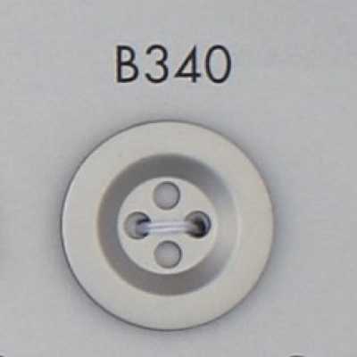 B340 ABS樹脂製 鍍膜鈕扣