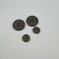 C186 天然材質 木質四孔鈕扣 DAIYA BUTTON 更多照片