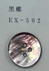EX502 4孔，附邊貝殼貝殼紐帶