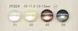 FP209 DAIYA BUTTONS 仿貝殼聚酯纖維鈕扣