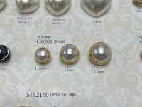 G0201 珍珠般的羈扣[鈕扣] 愛麗絲鈕扣 更多照片