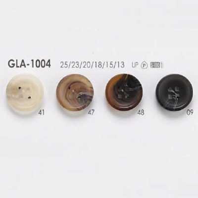 GLA1004 聚酯纖維樹脂製 表孔四孔鈕扣