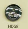 HDS8 DAIYA BUTTONS 耐衝擊HYPER DURABLE""系列 仿貝殼聚酯纖維鈕扣""