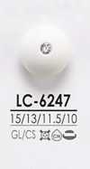 LC6247 用於染色，粉紅色捲曲狀水晶石鈕扣