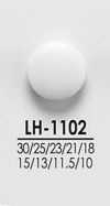 LH1102 從襯衫到大衣黑色和染色鈕扣