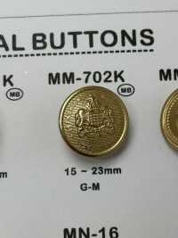 MM702K 金屬羈扣[鈕扣] 大阪鈕扣（DAIYA BUTTON） 更多照片