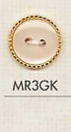 MR3GK 華麗 襯衫・女襯衫用 兩孔塑膠鈕扣