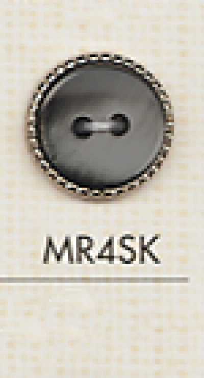 MR4SK 優雅 襯衫用 雙孔 塑膠鈕扣