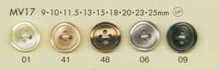 MV17 DAIYA BUTTONS仿貝殼聚酯纖維扣