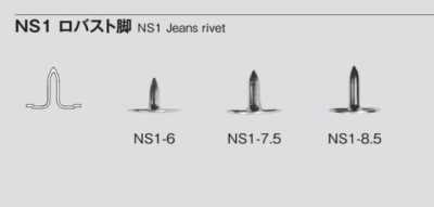 NS1 工字扣腳