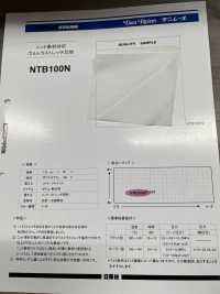 NTB100N 用於針織材料的超彈力襯布 15D 日東紡績 更多照片