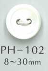 PH102 帶 2 孔邊框的貝殼鈕扣