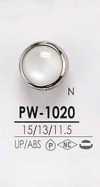 PW1020 染色用 仿貝殼 四孔 鉚釘鈕扣