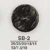 SB2 黑蝶貝製 兩孔鈕扣
