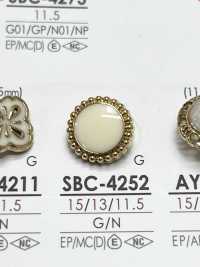 SBC4252 染色用金屬鈕扣 愛麗絲鈕扣 更多照片