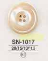 SN1017 高瀨貝殼製 四孔鈕扣