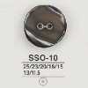 SSO10 貝殼類製 2孔表孔鈕扣