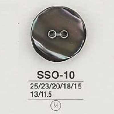 SSO10 貝殼類製 2孔表孔鈕扣