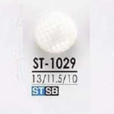 ST1029 高瀨貝殼/黃銅製 半圓環有柄鈕扣