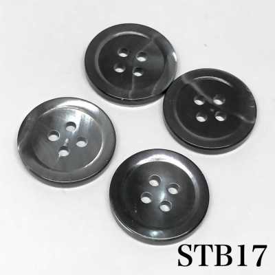 STB17 本貝殼鈕扣-煙燻-